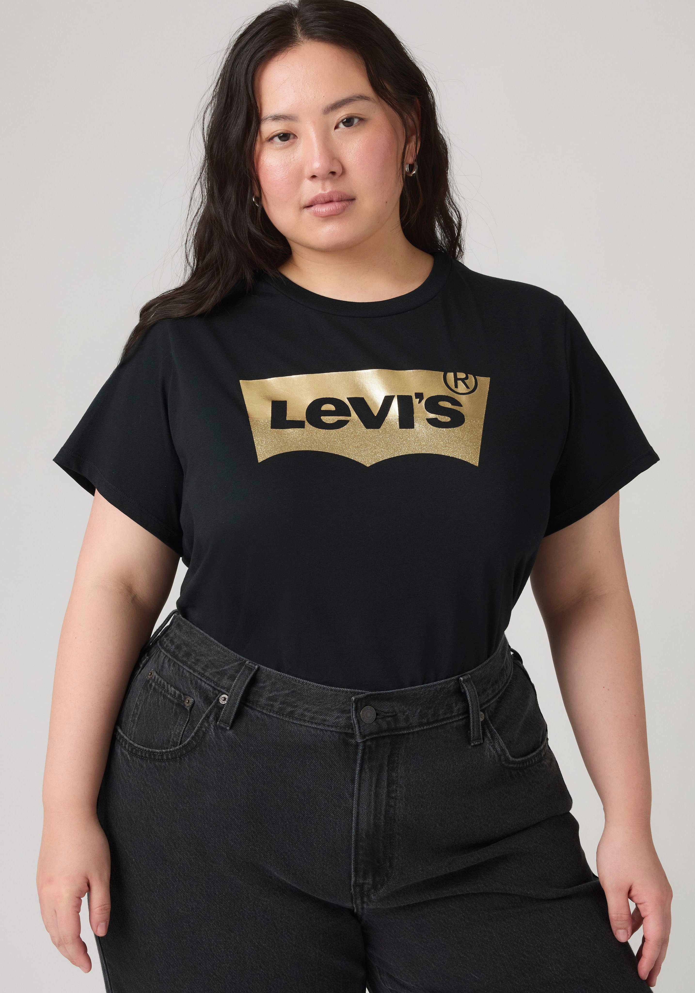 Levi's® Plus T-Shirt PERFECT TEE Figurumspielende Passform