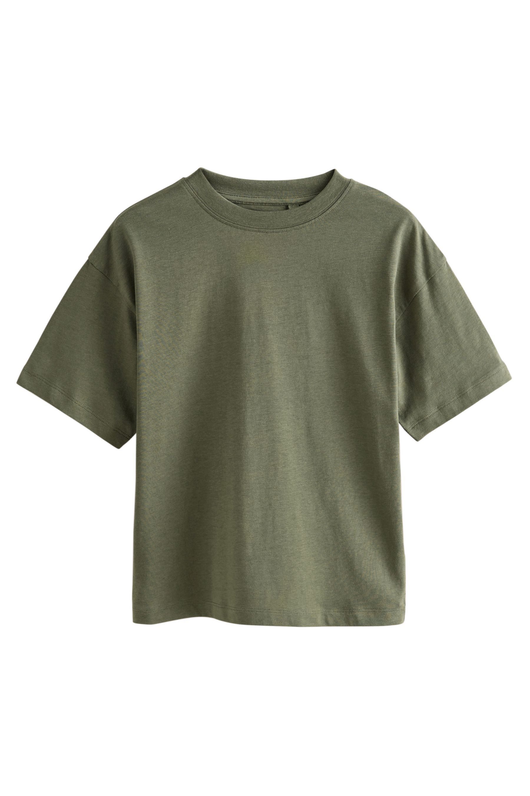 Next T-Shirt Relaxed Fit Kurzarm-T-Shirts, 8er-Pack (8-tlg)