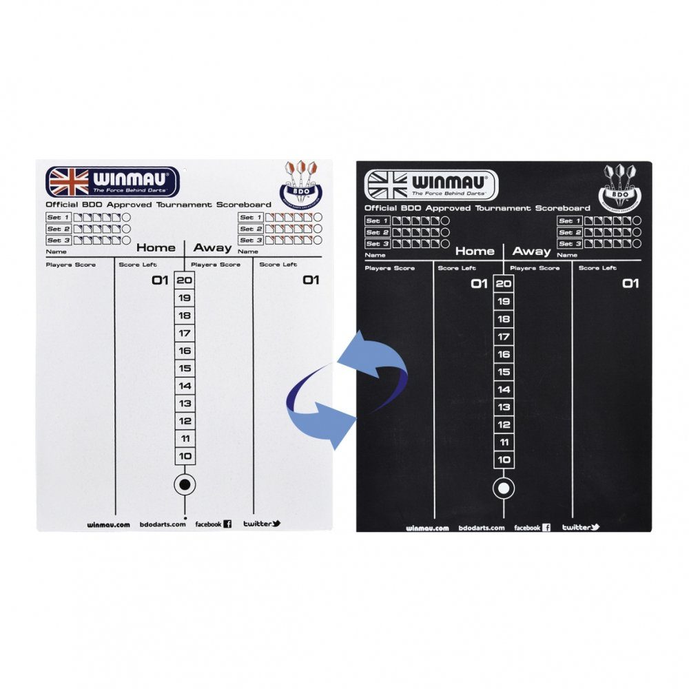 Dartscheibe Scorerboard - Schreibtafel