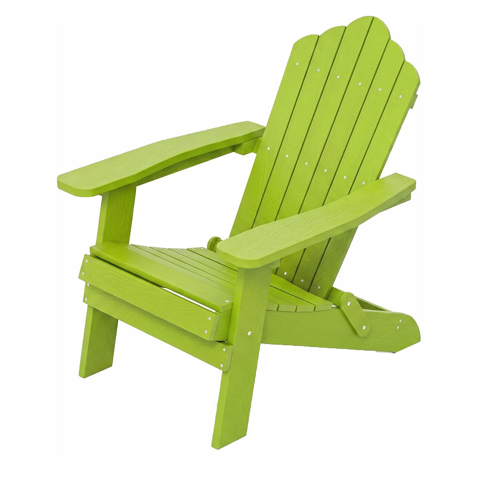 KOMFOTTEU Gartenstuhl, Adirondack klappbar, bis 180kg belastbar