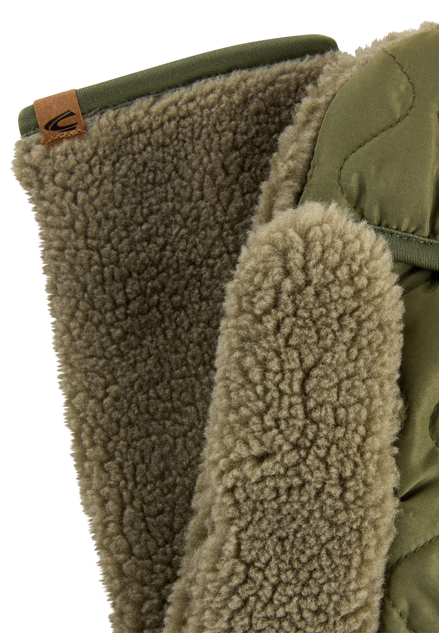 camel active Fäustlinge in einem Materialmix