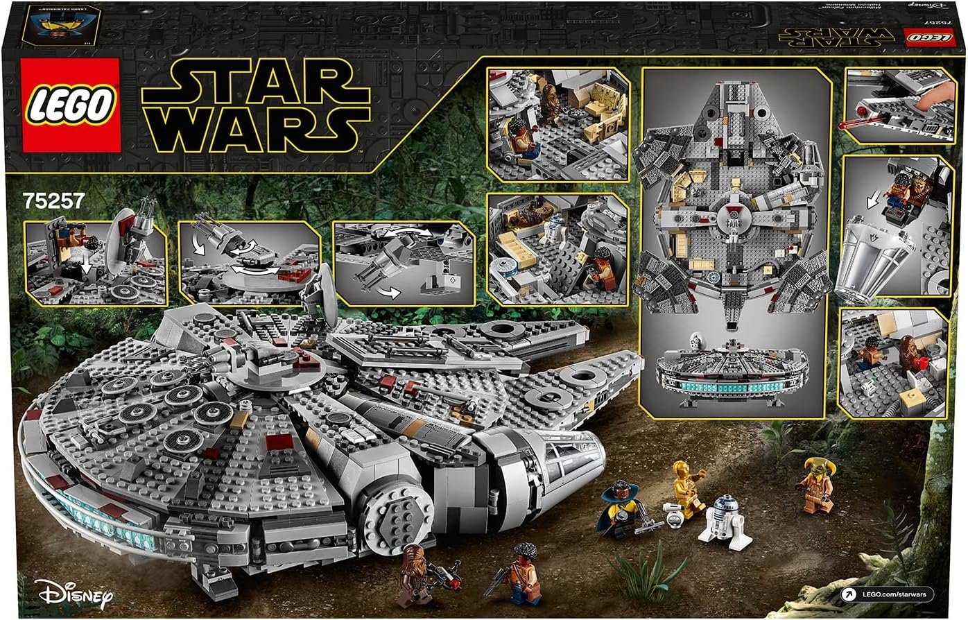 Star Falcon (Set, Bau St) 75257 Raumschiff Wars Set, LEGO® Millennium 1351 Konstruktionsspielsteine