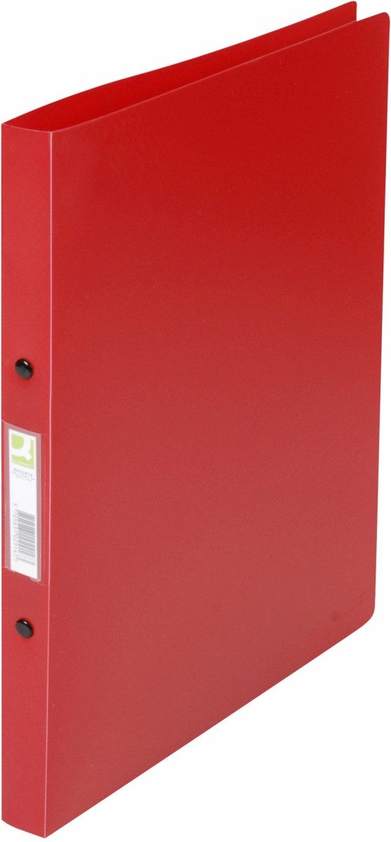 Präsentationsordner Ringbuch A4 2 Ringe 16mm rot
