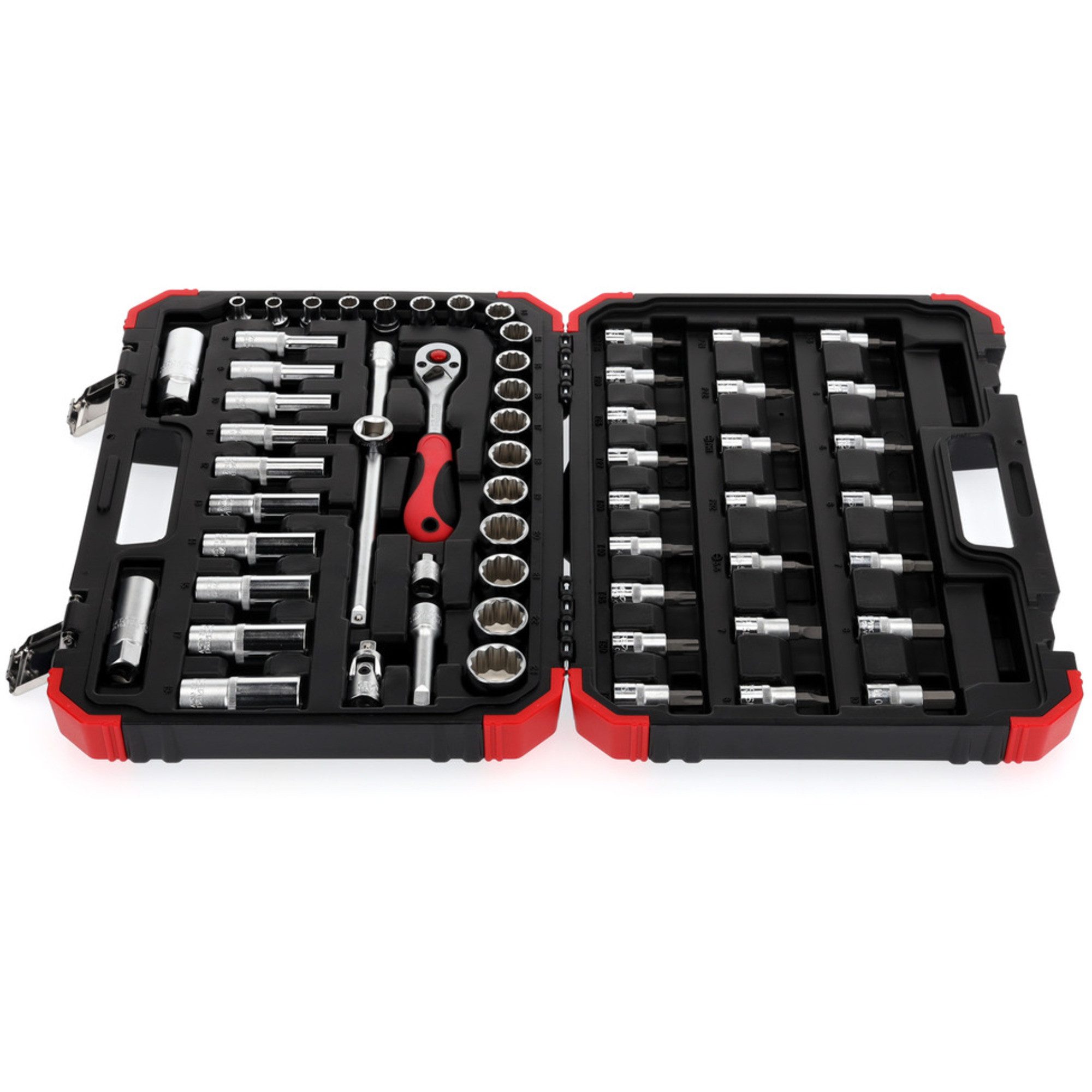 Gedore Ratsche GEDORE Red Steckschlüssel-Satz 3/8", 59-teilig