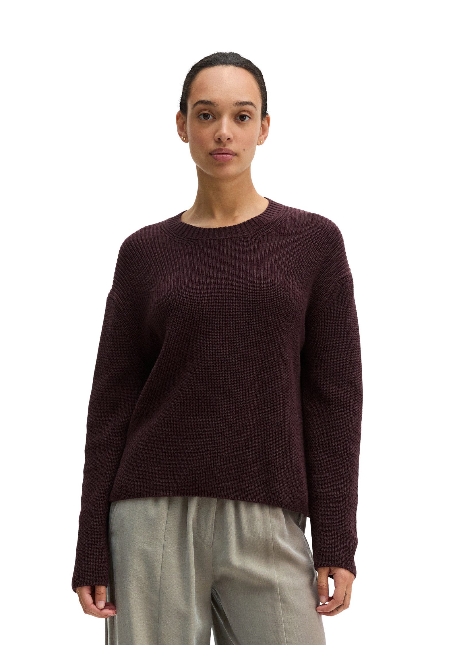 Marc O'Polo Strickpullover aus Heavy-Weight-Organic-Cotton