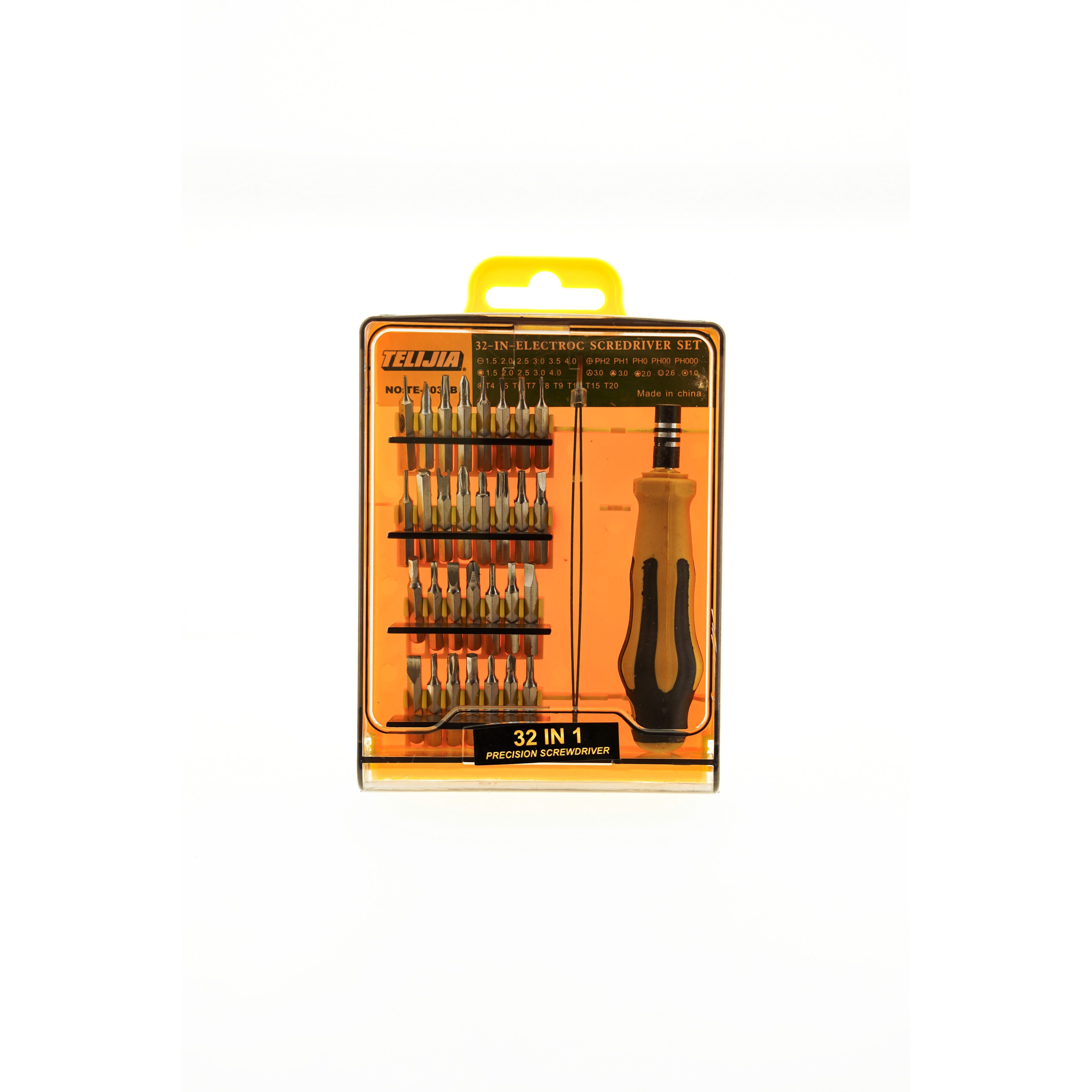 COFI 1453 Bit-Schraubendreher 32 in 1 Präzisions-Werkzeugset – Feinwerkzeug Handywerkzeug, (32 St)