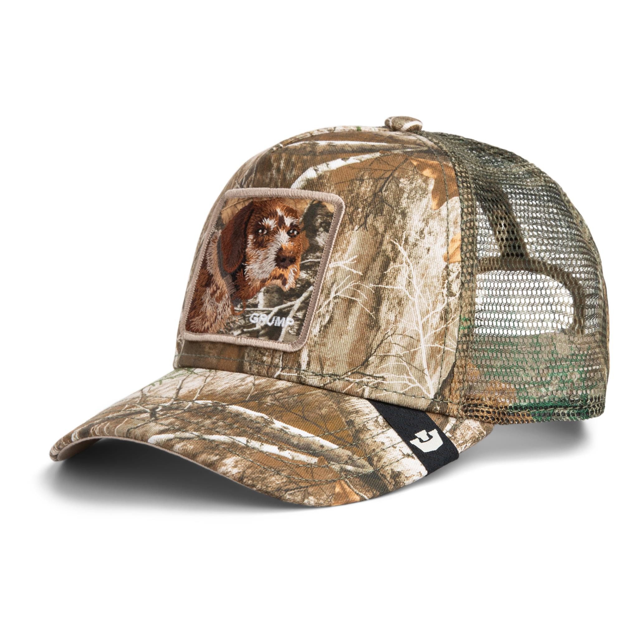 GOORIN Bros. Trucker Cap Goorin Bros. Realtree Edge Grump Dog Trucker Cap Camouflage (Basecap, Basecap, Meshcap, Trucker Kappe)