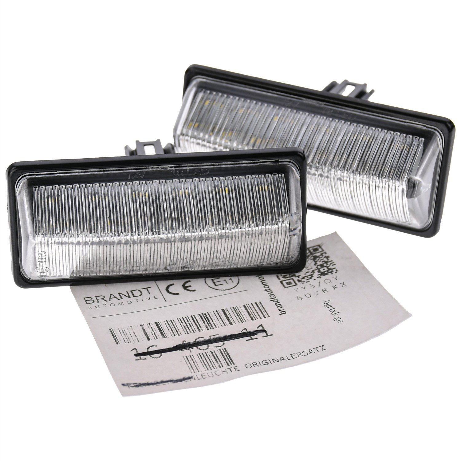 BRANDT AUTOMOTIVE KFZ-Ersatzleuchte LED Kennzeichenleuchten Auto Kennzeichenbeleuchtung, für Nissan Altima V L33 (13–18); Armada Y62 (21–23); Juke II F16 (
