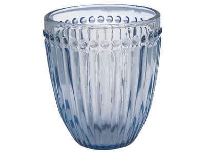 Greengate Glas Alice Glass Water blue 9 cm, Glas