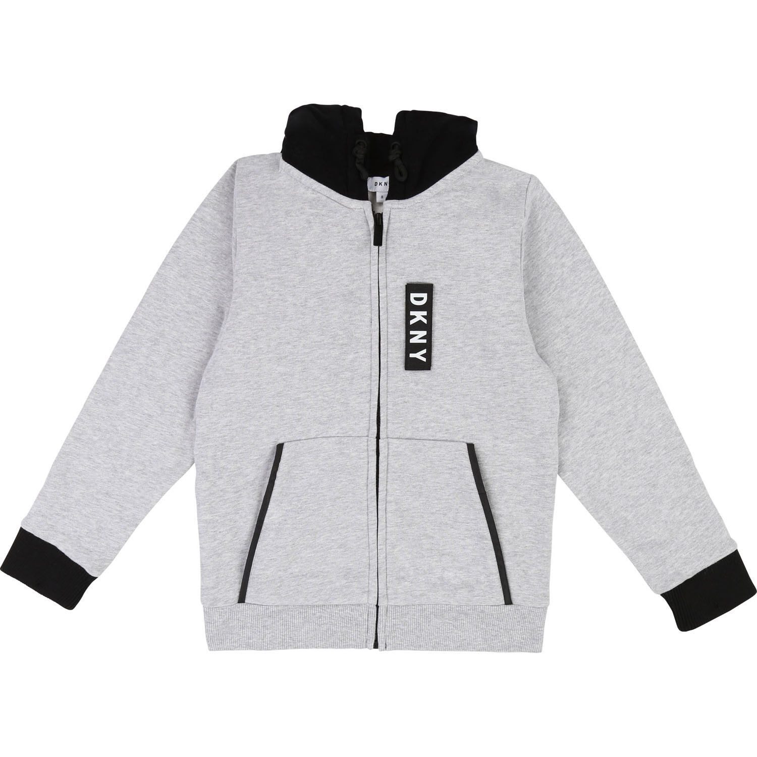 DKNY Sweatjacke DKNY Sweatjacke Hoodie greymelange Logo
