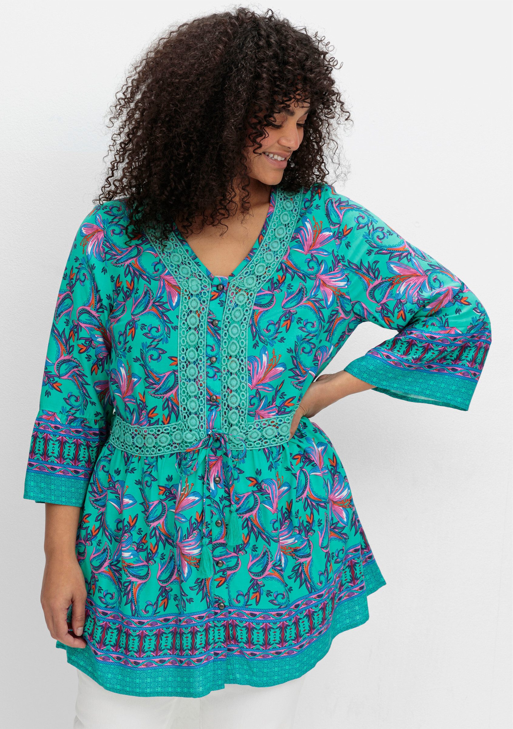 sheego by Joe Browns Klassische Bluse Longbluse . günstig online kaufen