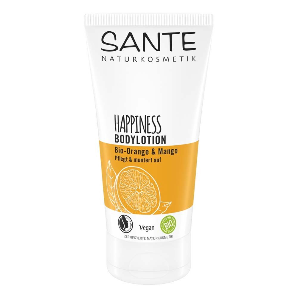 SANTE Körperlotion Bodylotion Happiness - Orange & Mango 150ml 2er Pack