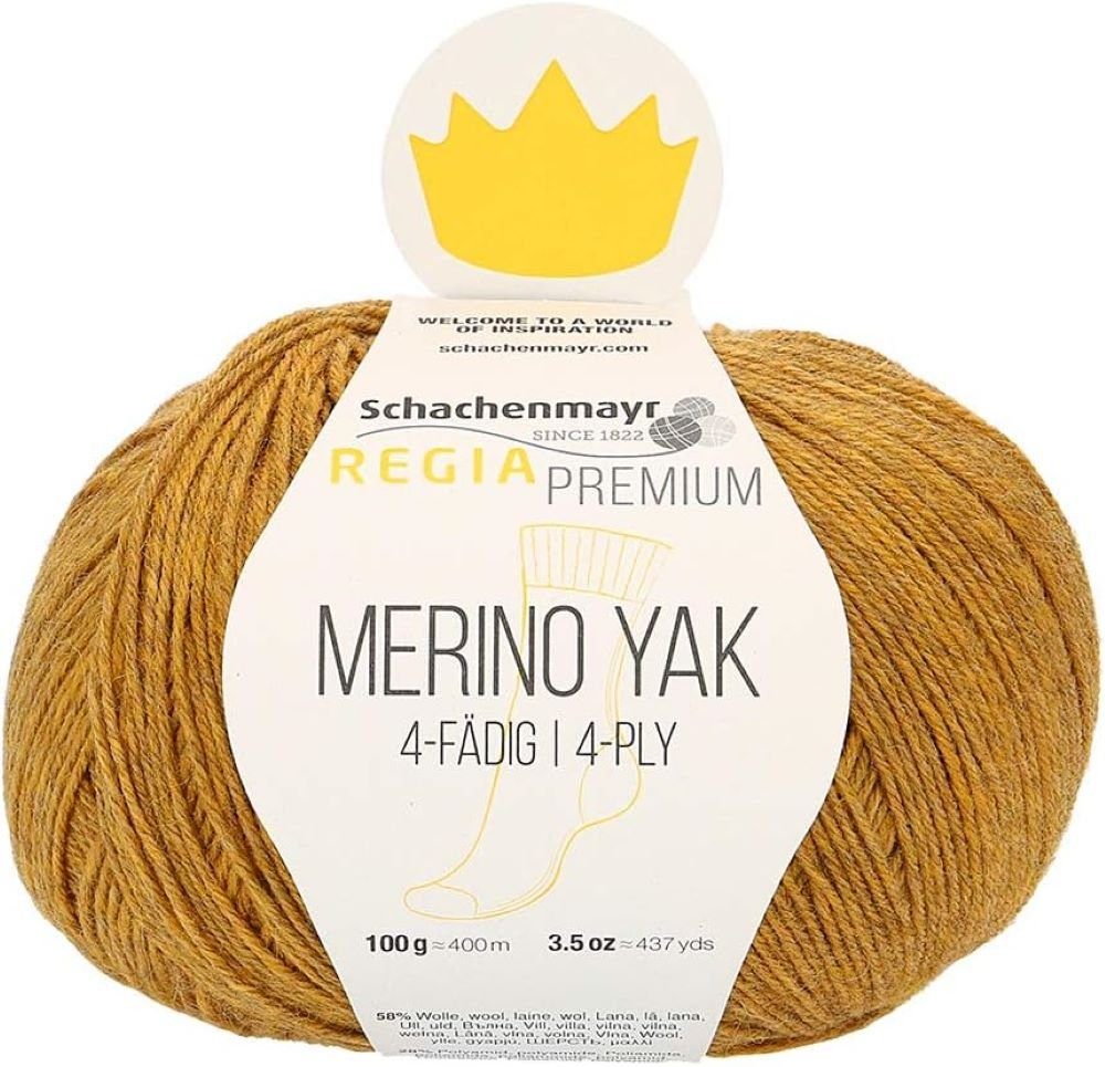 Schachenmayr 100g Regia Premium Merino Yak 4-fädig Effektgarn