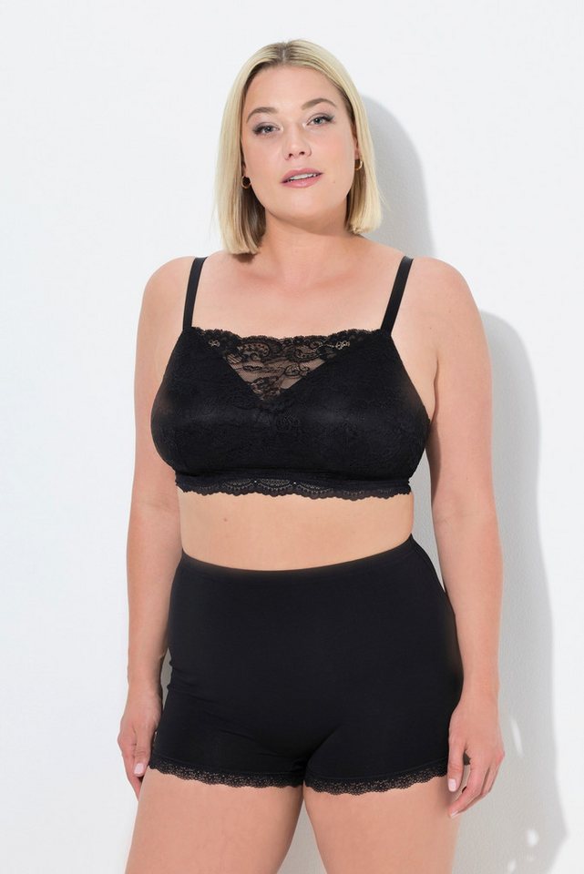 Ulla Popken Soft-BH Bralette Softcups Spitze ohne Bügel