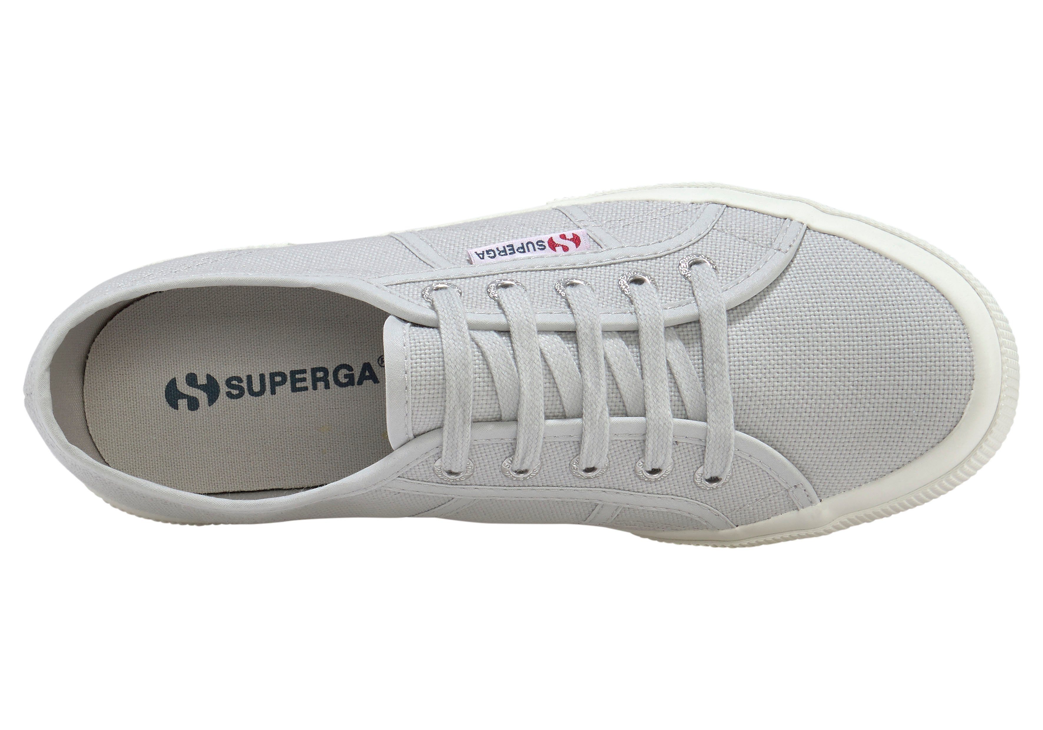 Superga Classic Sneaker mit Canvas-Obermaterial Cotu klassischem grey-ash
