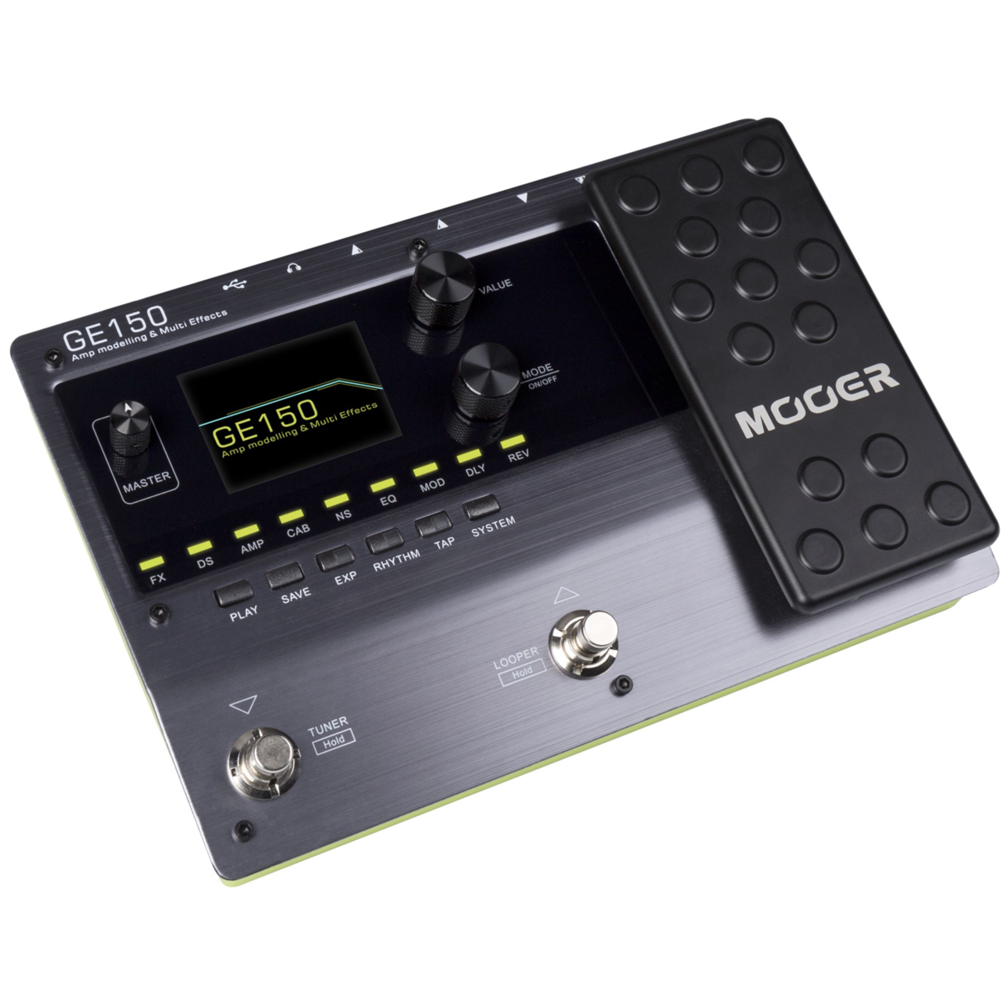 Mooer Audio Musikinstrumentenpedal, (Effekte, Multi-Effekte), GE150 - Multieffektgerät für Gitarren