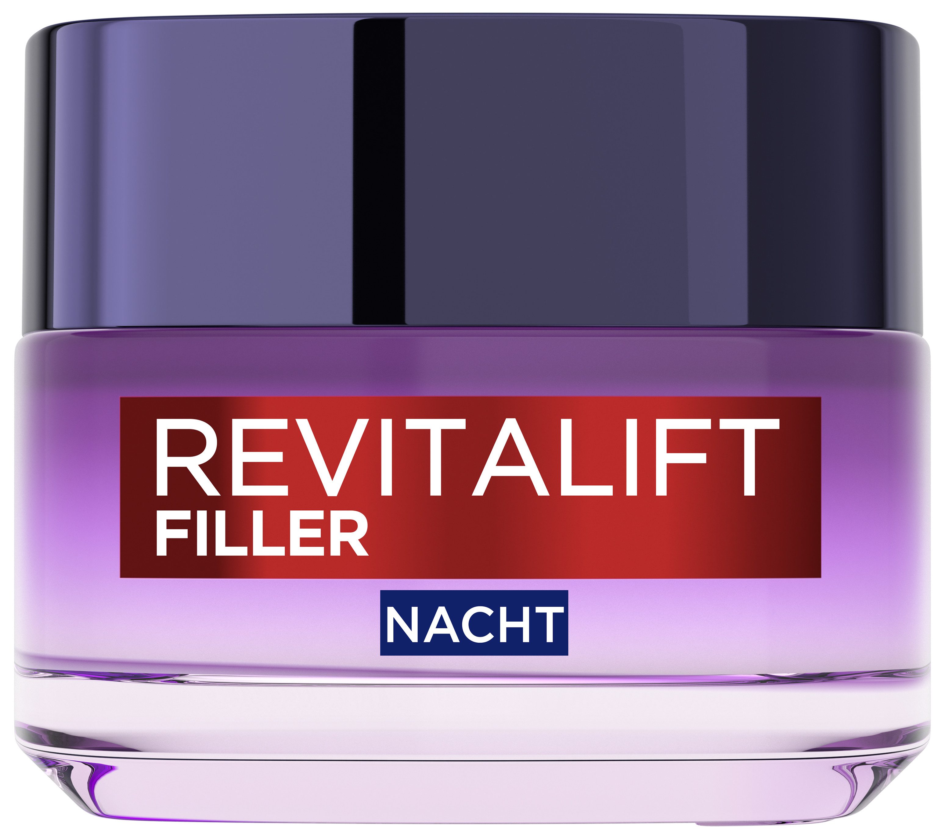 L'ORÉAL PARIS Nachtcreme REVITALIFT FILLER ANTI-AGE PFLEGE NACHT, mit Hyaluronsäure, intensive Aufpolsterung, mildert Falten