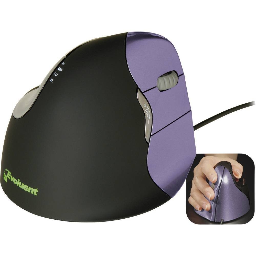 EVOLUENT Mouse 4 Small Rechts VM4S Mäuse (Ergonomisch)