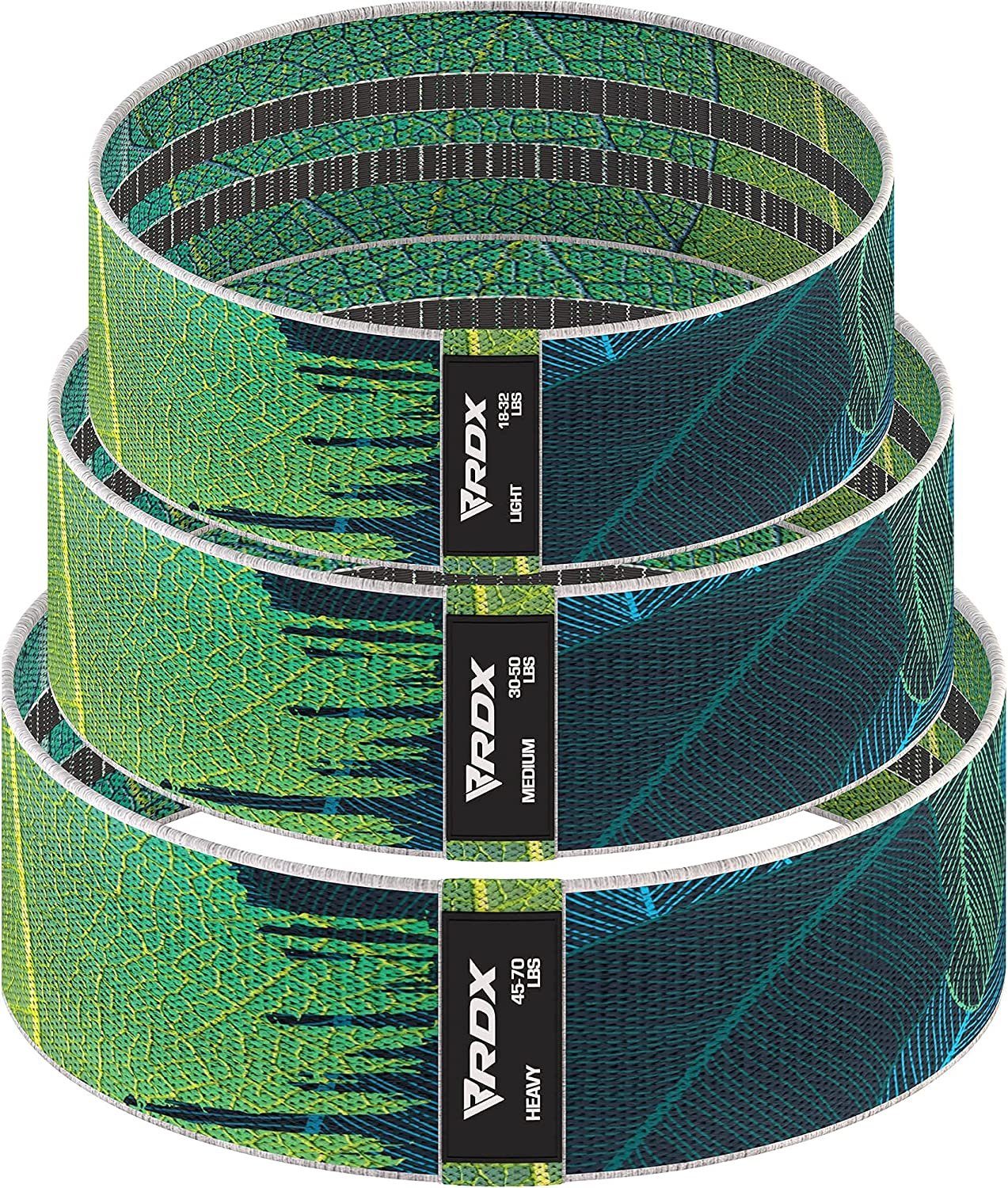 Trainingsbänder RDX Resistance Bands, Fitness Elastic Booty Band for Strength Training