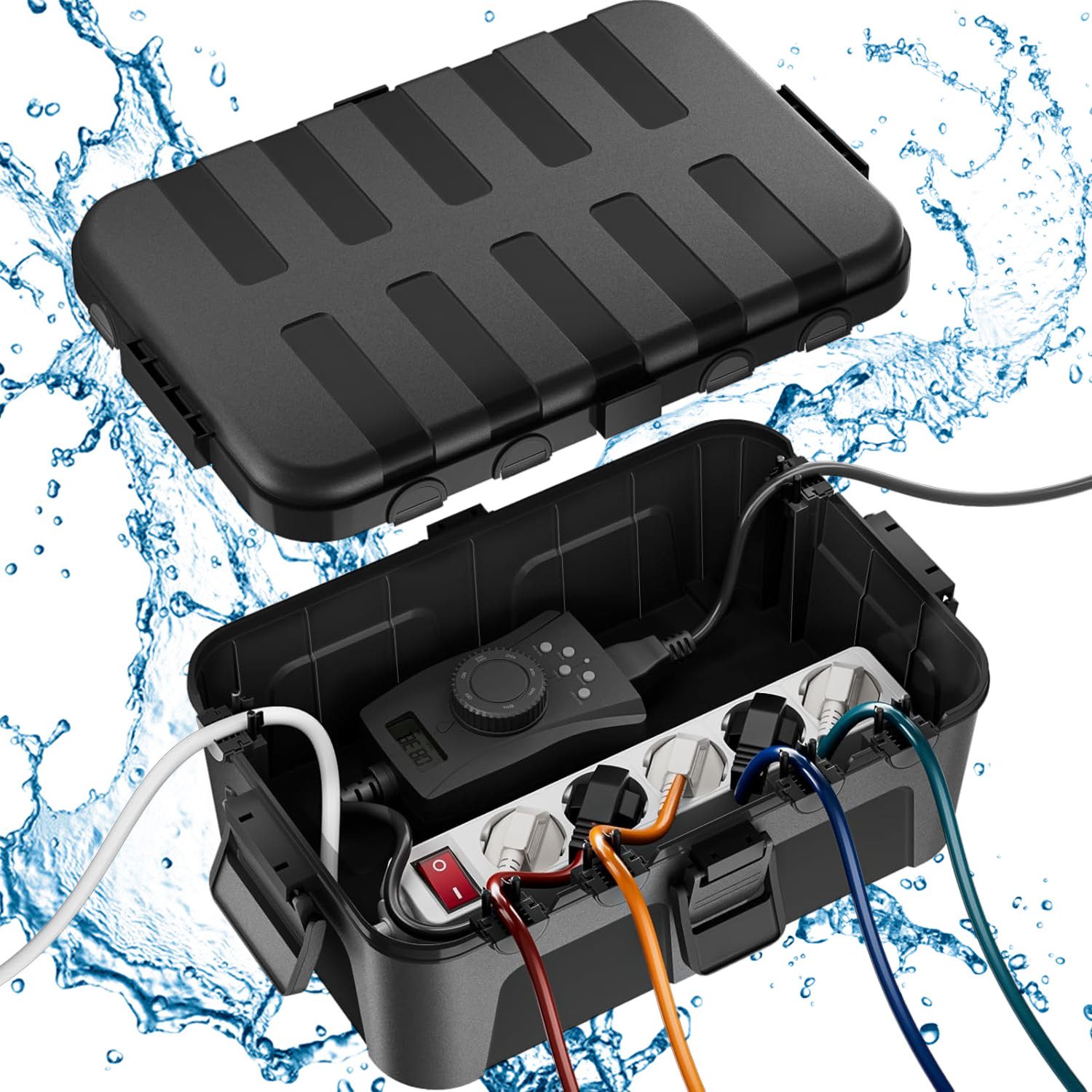 Refined Living Kabelbox Große Wasserdichte Kabelbox günstig online kaufen