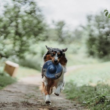 Hunter Tierbedarf Outdoor-Spielzeug Hundespielzeug Frisbee Sansibar Morsum blau-grau