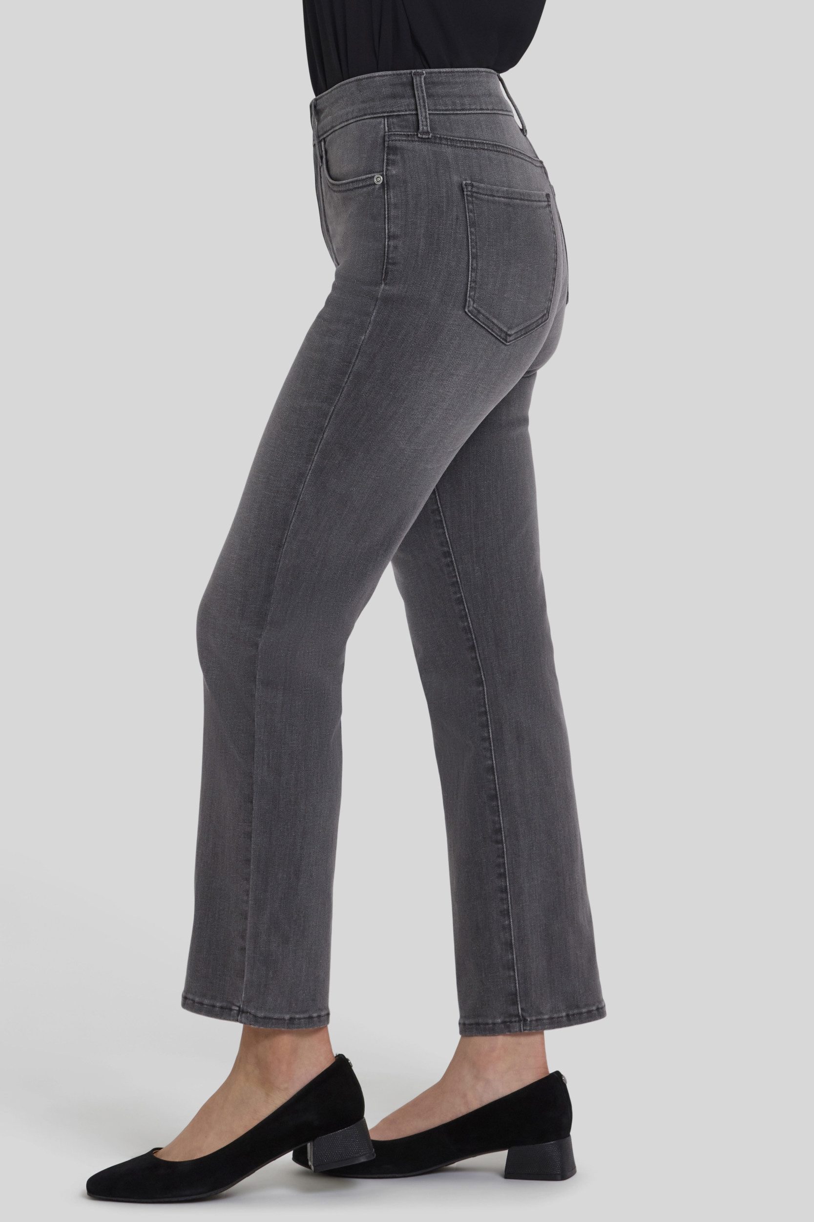 NYDJ Straight-Jeans Higher Rise Marilyn Ankle