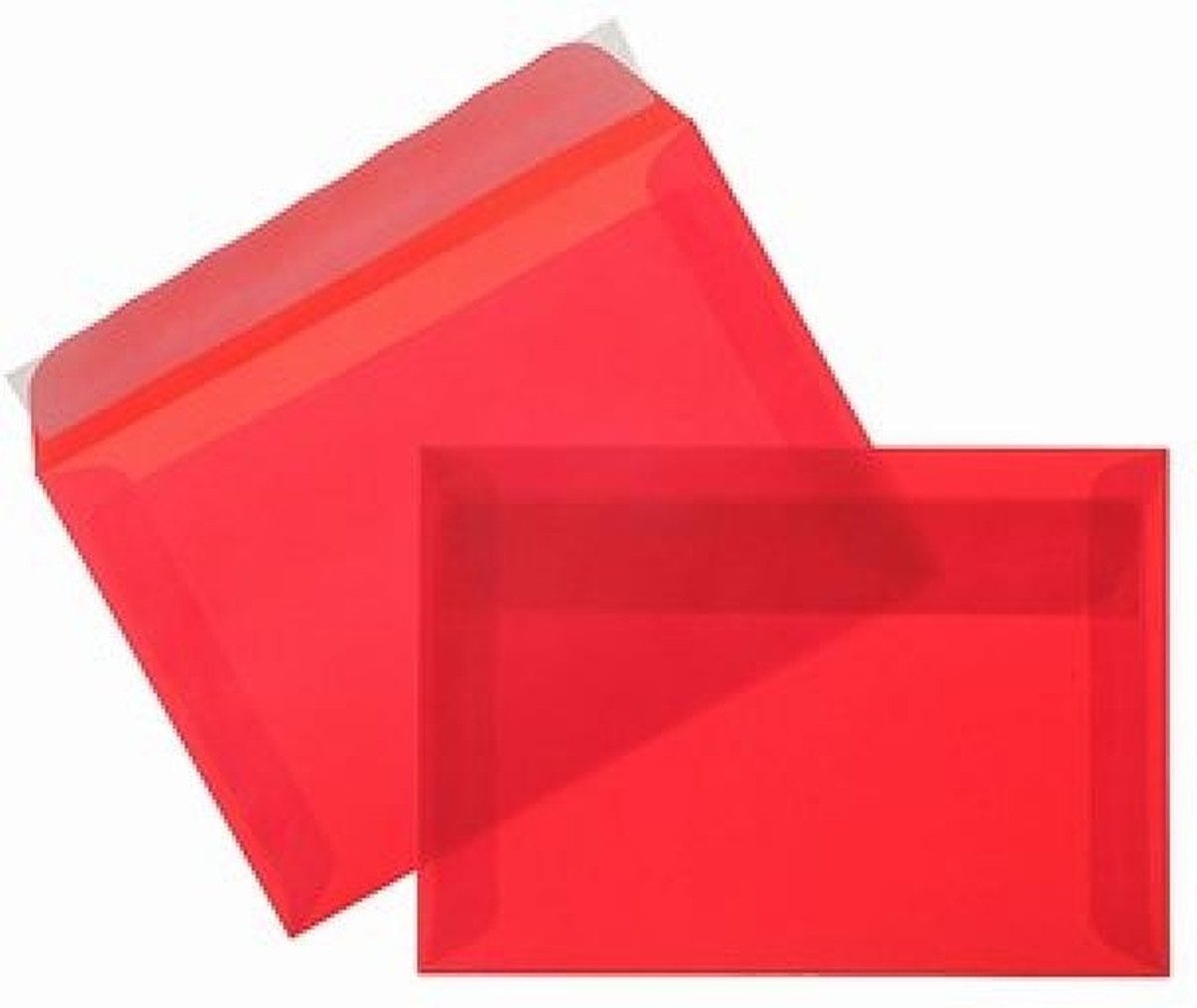 Blanke Briefhüllen Briefumschlag Конверты Offset transparent C6 100g/qm HK VE=100 Stück intensiv.
