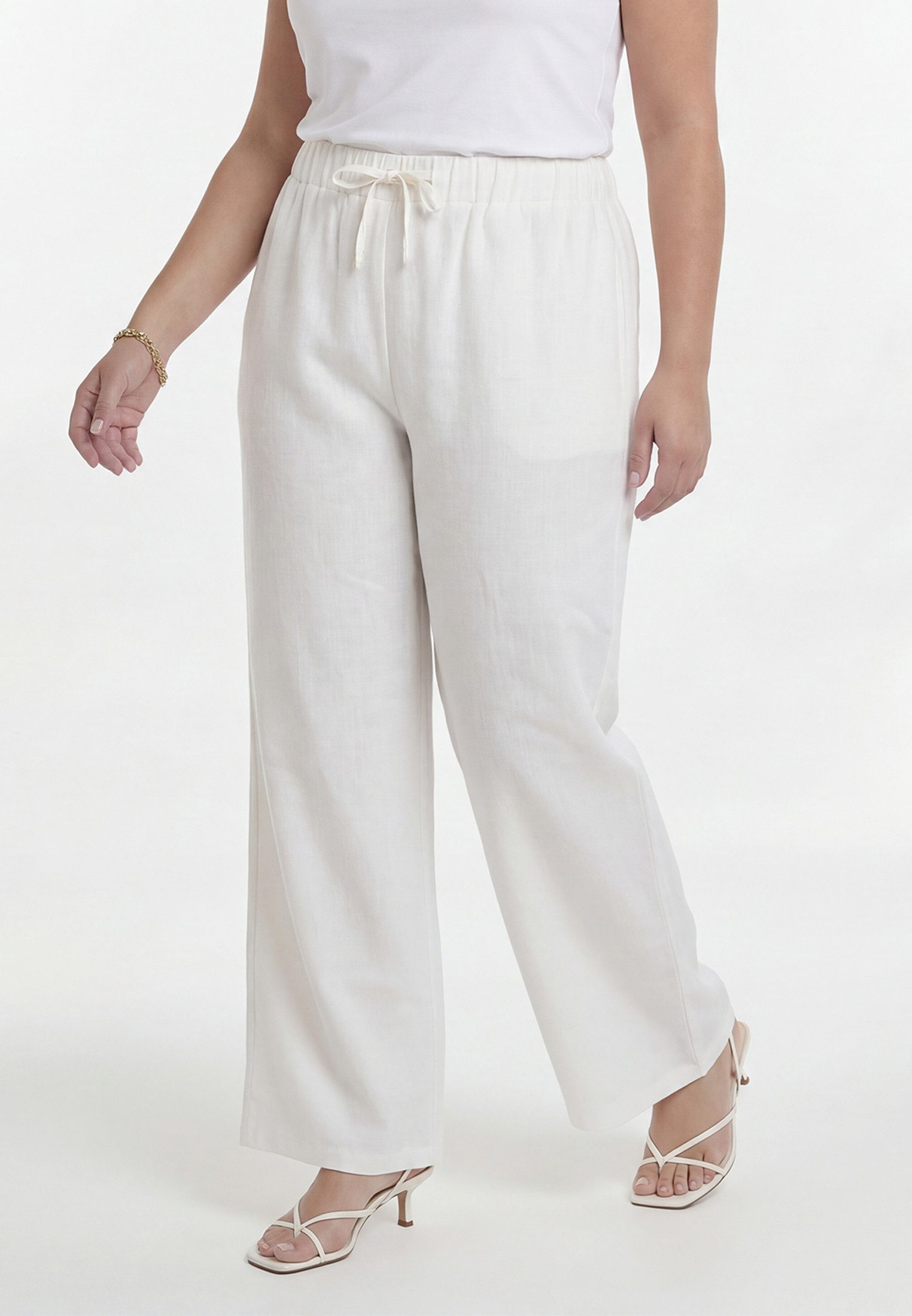 Bootcuthose Damen Hose mit einem elastischen Bund