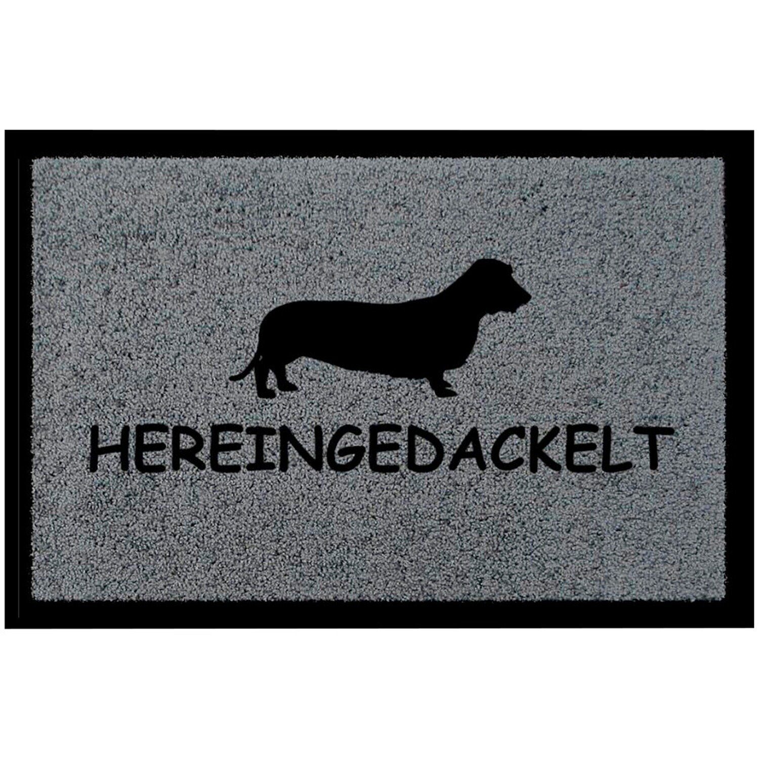 INTERLUXE Home Accessoires Fußmatte Fußmatte ''Hereingedackelt'' günstig online kaufen