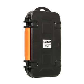 Stagg Topcase Wasserdichtes und stoßfestes Mini-Transportcase für Speicherkarten,...