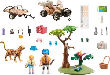 Playmobil® Konstruktions-Spielset Wiltopia - Tierrettungs-Quad (71011), Wiltopia, (58 St), teilweise aus recyceltem Material; Made in Europe