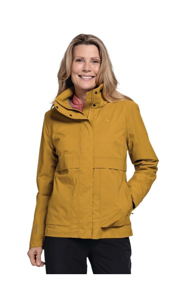 Schöffel Allwetterjacke Ganzjahresjacke Bellagio L (2.5-Lagen, wasserdicht, hohe)