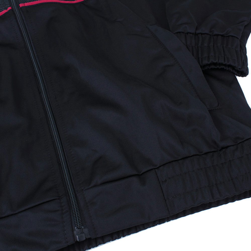 Herbold Sportswear Trainingsanzug Herren Freizeitanzug Sportanzug Jogginganzug (2-tlg), Kontrastpaspel-Verlauf und Druckeinsatz auf der Front – Bild 4 von 5