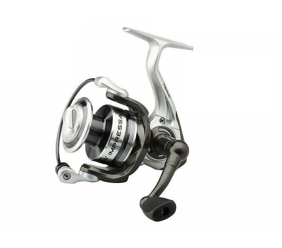 DAM Fishing Spinnrolle Quick Impressa 3 FD Spinnrolle Stationär Rolle in ver. Größen), 3 Jahre Garantie