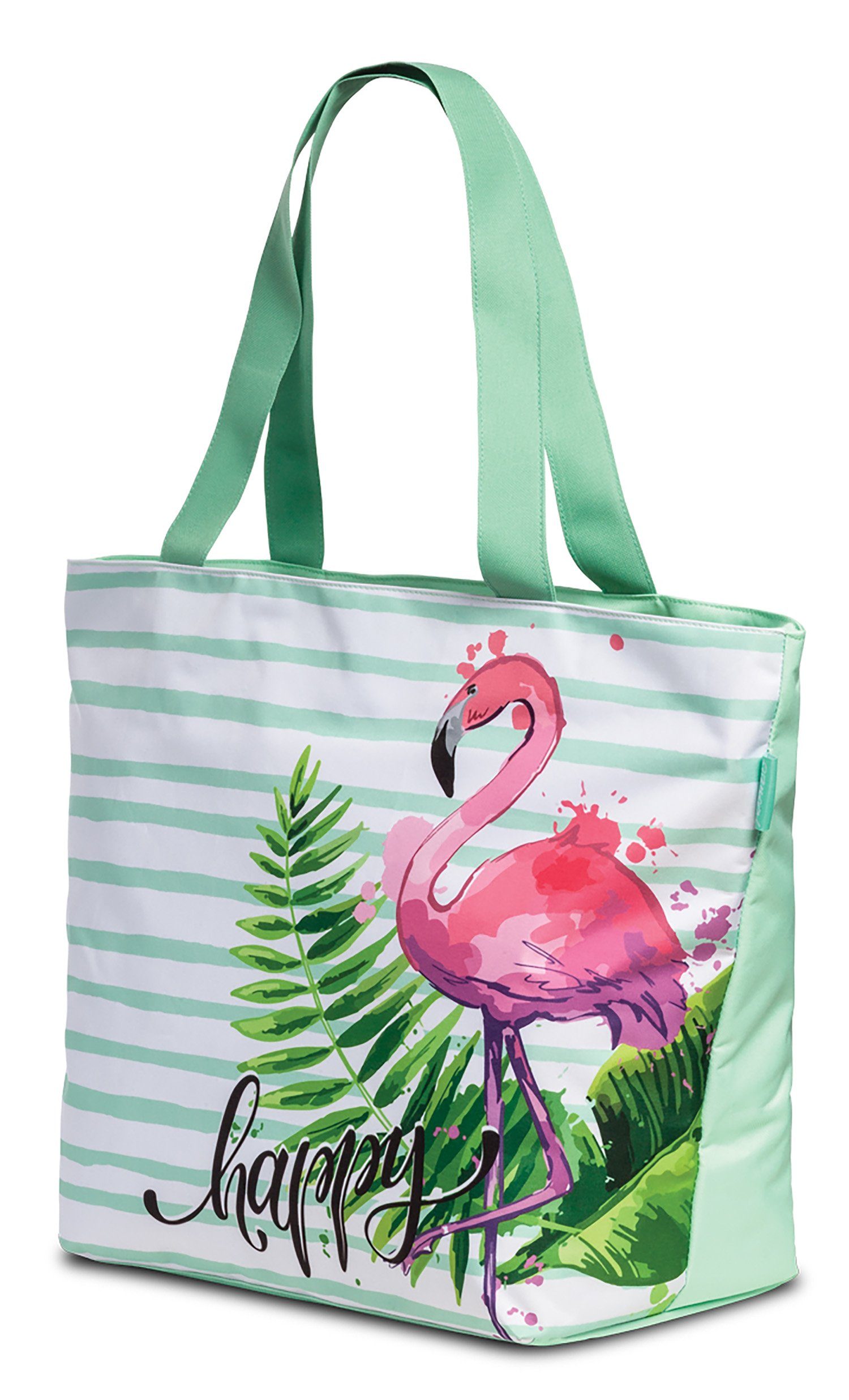 Haus und Deko Einkaufsshopper Strandtasche Badetasche Shopper Schultertasche Reißverschluss Beach