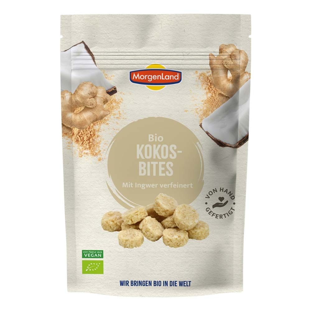 morgenland Süßigkeit Kokos Bites - Ingwer 125g
