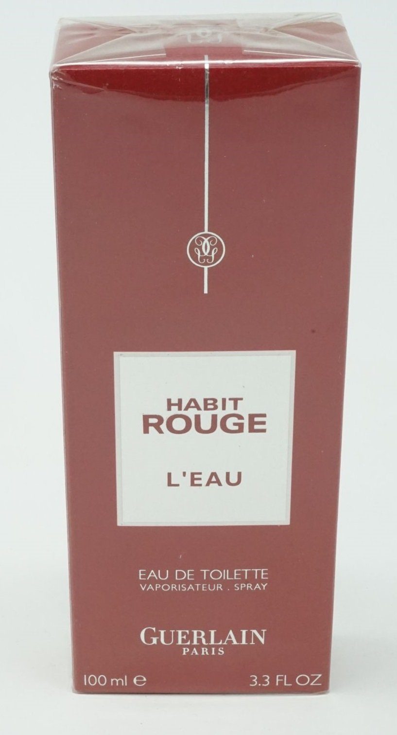 GUERLAIN Eau de Toilette Guerlain Habit Rouge L'Eau Eau de Toilette Spray 100 ml