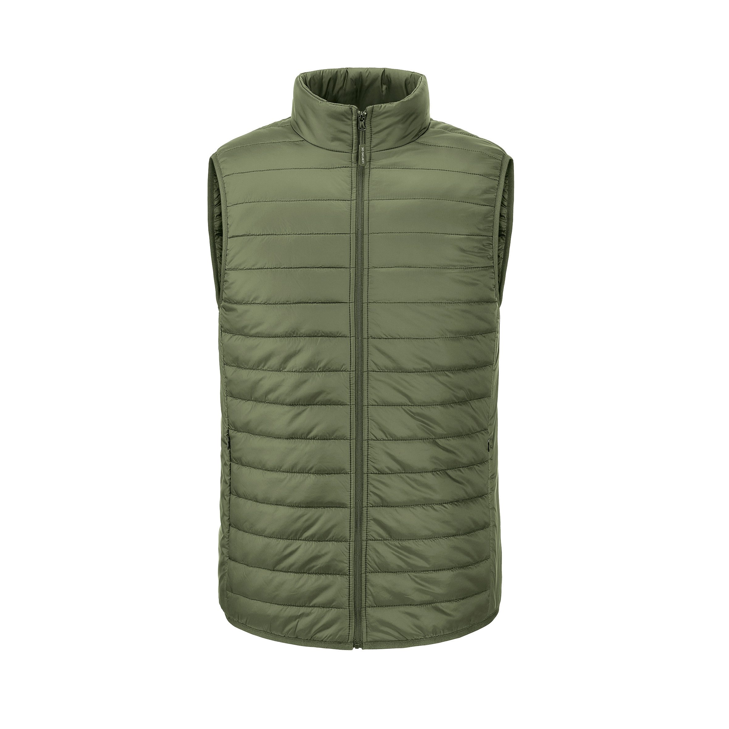 Steppweste beheizte Weste - Regular Fit Herren - Khaki