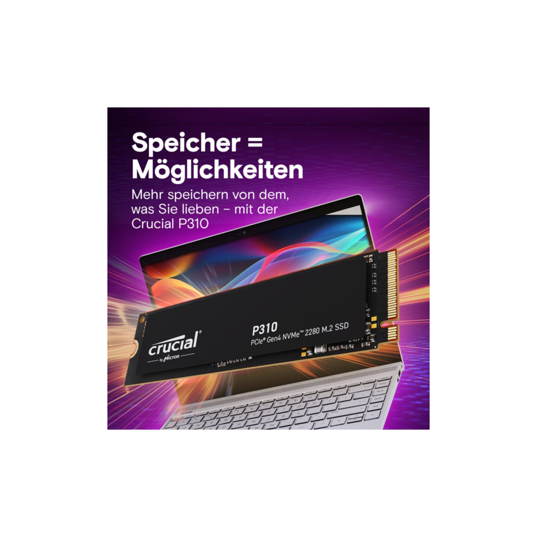 Crucial P310 interne SSD