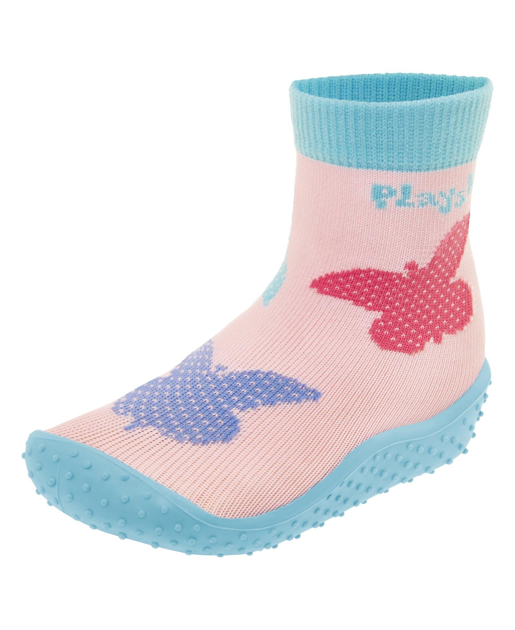Playshoes Schmetterlinge Aqua-Socke Badeschuh