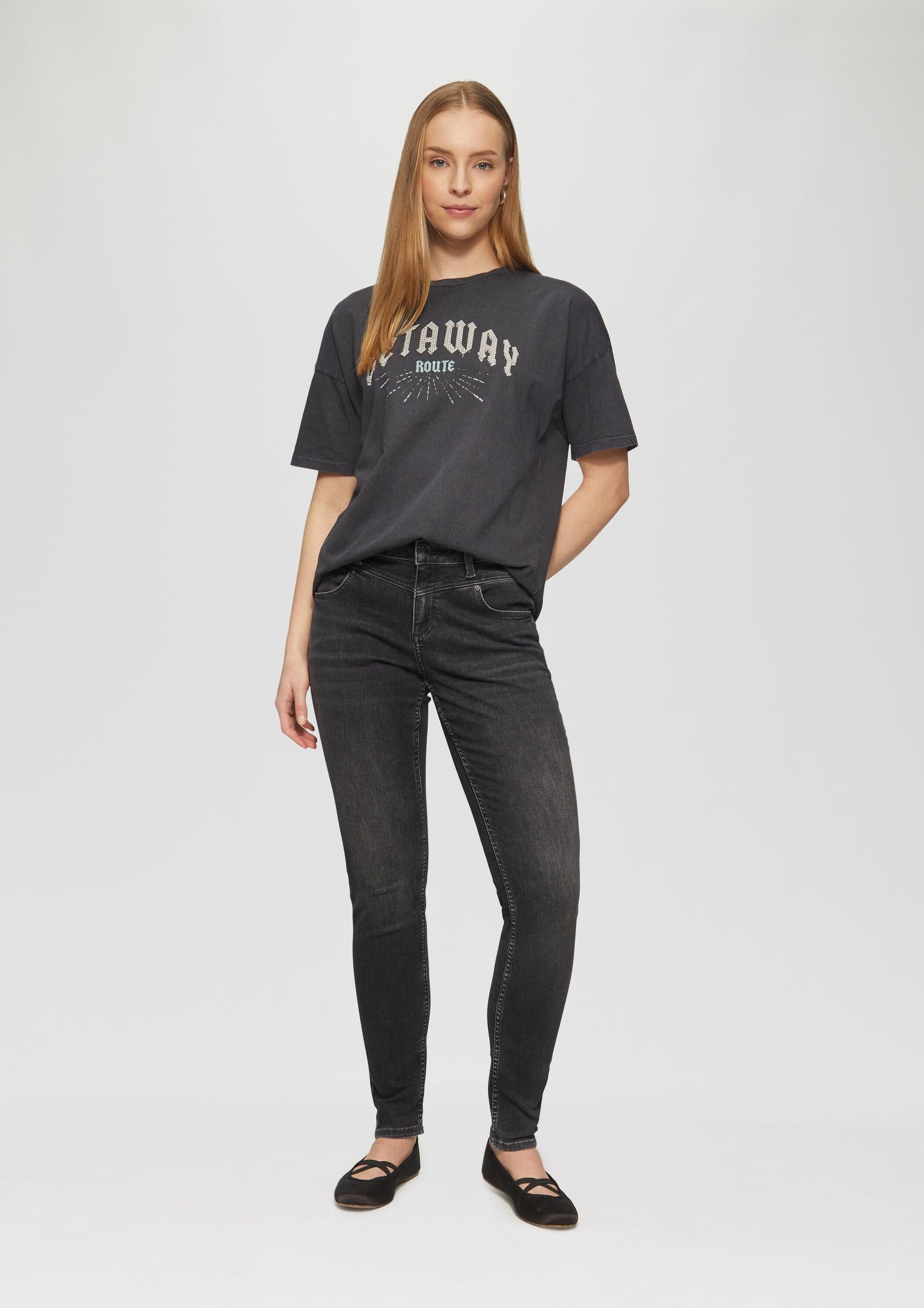 QS Skinny-fit-Jeans Jeans-Hose SADIE Jeans Sadie / Skinny Fit / Mid Rise / günstig online kaufen