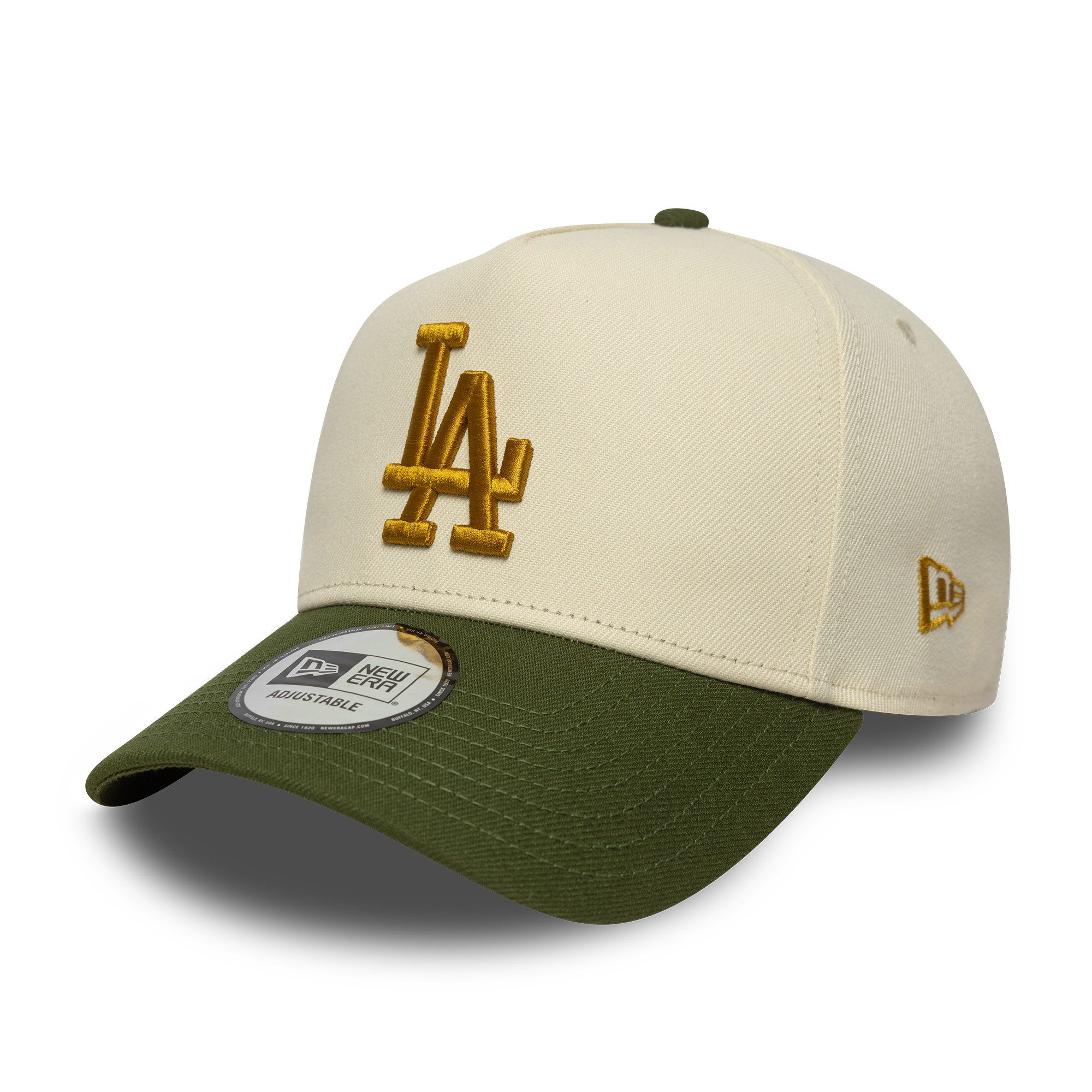 New Era Snapback Cap 9FORTY E-Frame Los Angeles Dodgers MLB World Series Patch