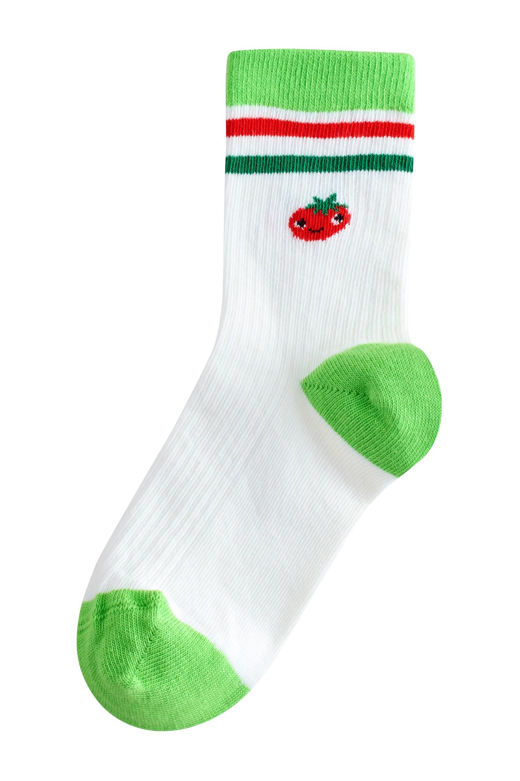 Next Kurzsocken Gerippte Knöchelsocken, 4er-Pack (4-Paar)