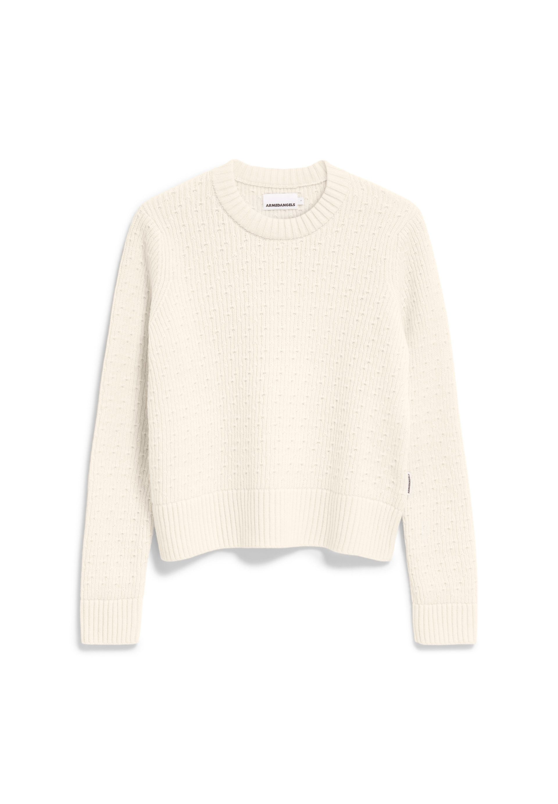 Strickpullover FABIOLAA Pullover Regular Fit aus Bio-Woll Mix
