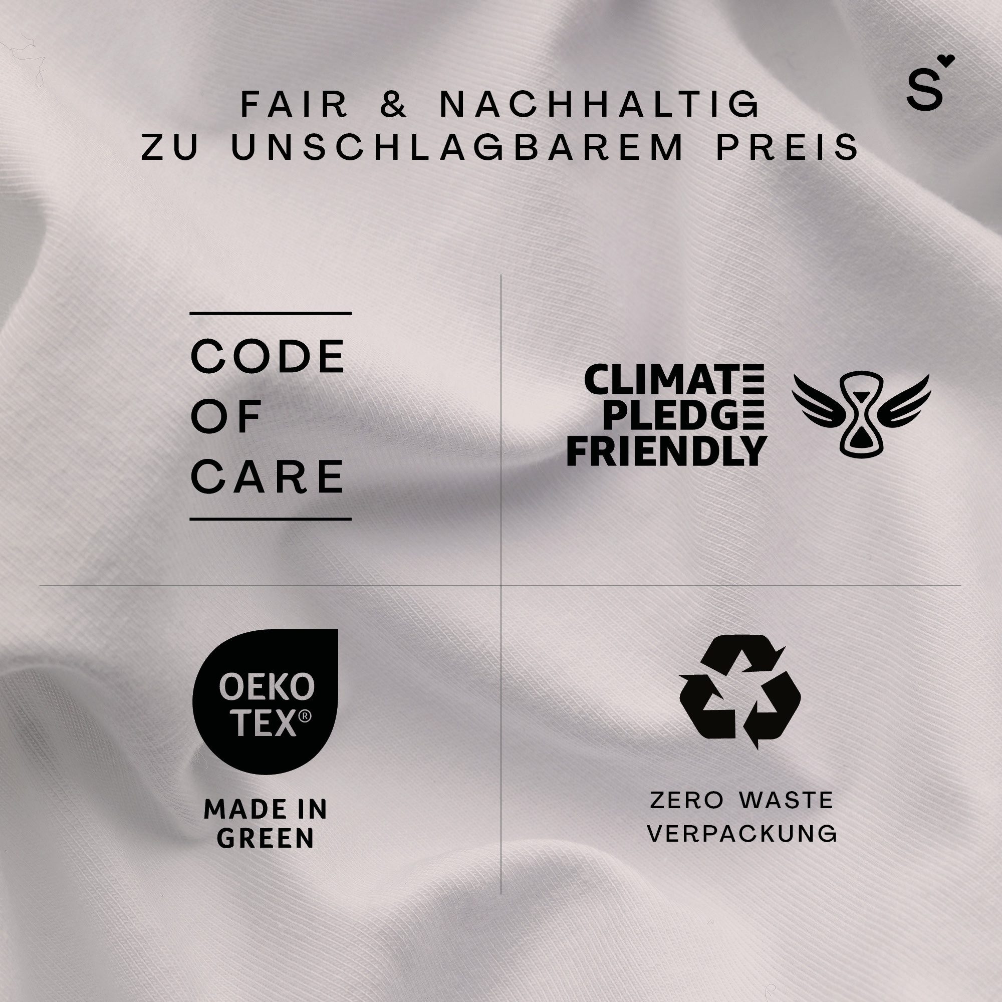 Schlafgut Spannbettlaken Basic Cotton Bettlaken, 160 g/m², 100% Baumwolle, Spannbetttuch, Jersey, Gummizug: rundum, (1 Stück), Spannbettlaken bis 20 cm Matratze – Bild 2 von 5
