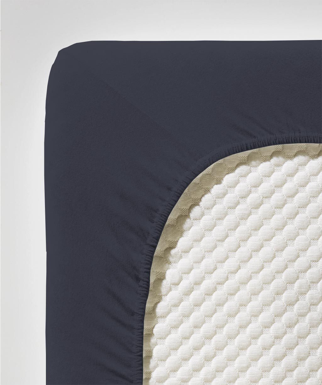 fleuresse Spannbettlaken Jenny C aus feinfädigem Mako-Jersey, Mako-Jersey, Gummizug: rundum, (1 Stück), für Matratzen bis 23 cm Höhe – Bild 3 von 5