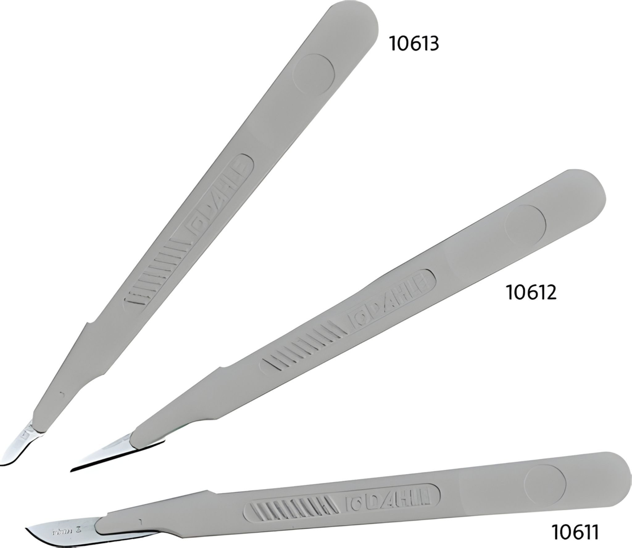 DAHLE Cuttermesser Dahle Einweg-Skalpell 10613 grau, Klinge Nr. 15