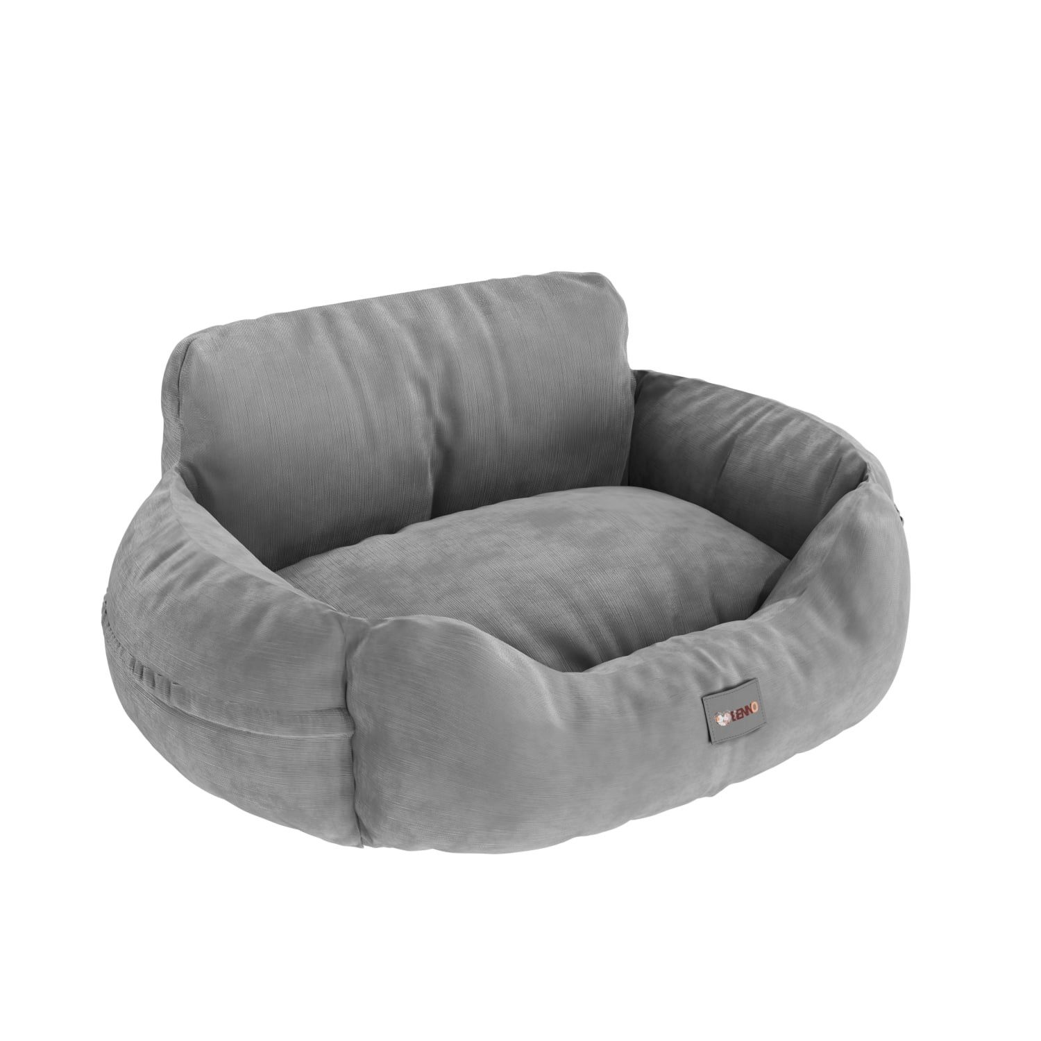 BENNO Tierbett Hundesitz BUDDY Auto 55x45x30 cm, waschbar, rutschfest, Polyester, Hundesitz BUDDY – quadratischer Autositz, waschbar, rutschfest