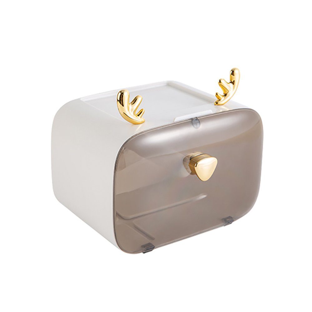 L.Ru UG Papiertuchspender Wandmontierte Aufbewahrungsbox für Badezimmer und Küche, (1-tlg), Aufbewahrungsbox für Masken-Feuchttücher