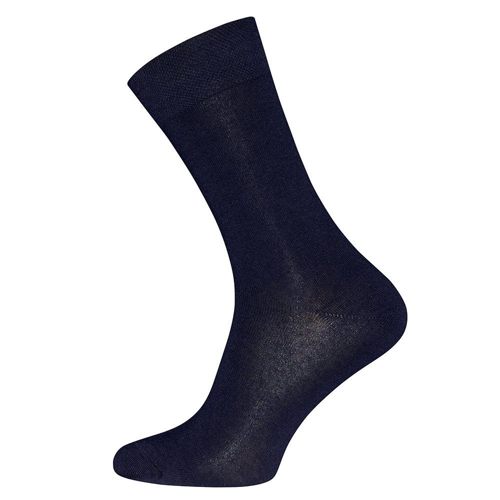 Ewers Uni Socken blau Socken
